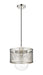 Pendant Z-Lite 3037P11-PN Polished Nickel Kipton 1 Light Pendant Z-Lite