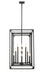 Chandelier Z-Lite 3038-12MB Matte Black Easton 12 Light Chandelier Z-Lite