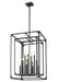 Chandelier Z-Lite 3038-12MB Matte Black Easton 12 Light Chandelier Z-Lite