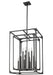 Chandelier Z-Lite 3038-12MB Matte Black Easton 12 Light Chandelier Z-Lite