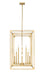 Chandelier Z-Lite 3038-12RB Rubbed Brass Easton 12 Light Chandelier Z-Lite