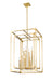 Chandelier Z-Lite 3038-12RB Rubbed Brass Easton 12 Light Chandelier Z-Lite
