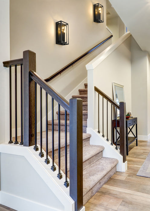 Wall Sconce Z-Lite 3038-3S-MB Matte Black Easton 3 Light Wall Sconce Z-Lite