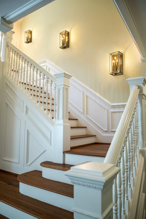 Wall Sconce Z-Lite 3038-3S-RB Rubbed Brass Easton 3 Light Wall Sconce Z-Lite