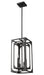 Chandelier Z-Lite 3038-4MB Matte Black Easton 4 Light Chandelier Z-Lite