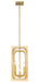 Chandelier Z-Lite 3038-4RB Rubbed Brass Easton 4 Light Chandelier Z-Lite