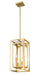 Chandelier Z-Lite 3038-4RB Rubbed Brass Easton 4 Light Chandelier Z-Lite