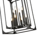 Chandelier Z-Lite 3038-8MB Matte Black Easton 8 Light Chandelier Z-Lite