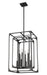 Chandelier Z-Lite 3038-8MB Matte Black Easton 8 Light Chandelier Z-Lite