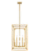 Chandelier Z-Lite 3038-8RB Rubbed Brass Easton 8 Light Chandelier Z-Lite