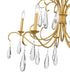 Chandelier Z-Lite 3039-38GG Gilded Gold Amara 5 Light Chandelier Z-Lite