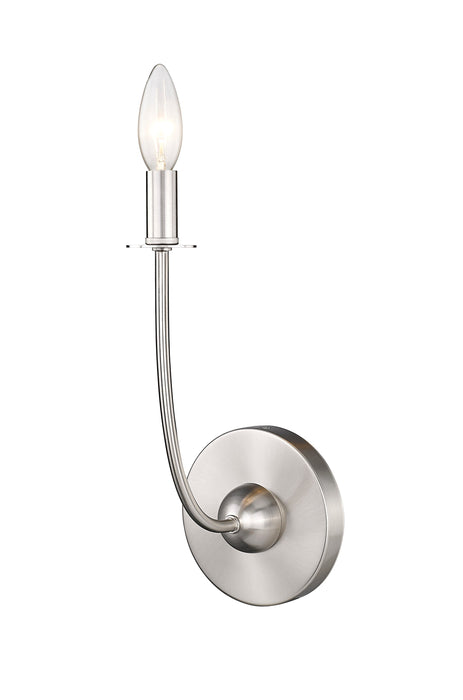 Wall Sconce Z-Lite 3040-1S-BN Brushed Nickel Shannon 1 Light Wall Sconce Z-Lite