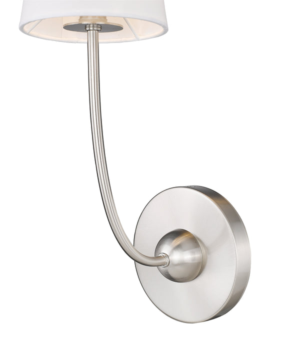 Wall Sconce Z-Lite 3040-1S-BN Brushed Nickel Shannon 1 Light Wall Sconce Z-Lite