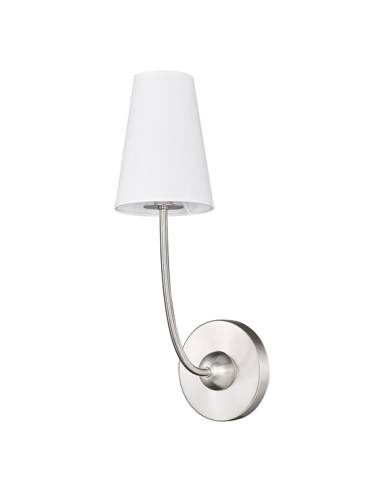 Wall Sconce Z-Lite 3040-1S-BN Brushed Nickel Shannon 1 Light Wall Sconce Z-Lite