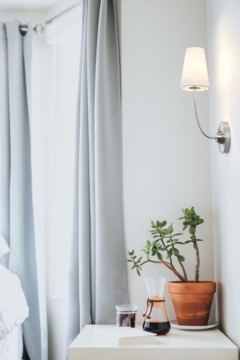 Wall Sconce Z-Lite 3040-1S-BN Brushed Nickel Shannon 1 Light Wall Sconce Z-Lite