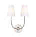 Wall Sconce Z-Lite 3040-2S-BN Brushed Nickel Shannon 2 Light Wall Sconce Z-Lite