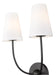 Wall Sconce Z-Lite 3040-2S-MB Matte Black Shannon 2 Light Wall Sconce Z-Lite