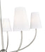 Chandelier Z-Lite 3040-32BN Brushed Nickel Shannon 5 Light Chandelier Z-Lite