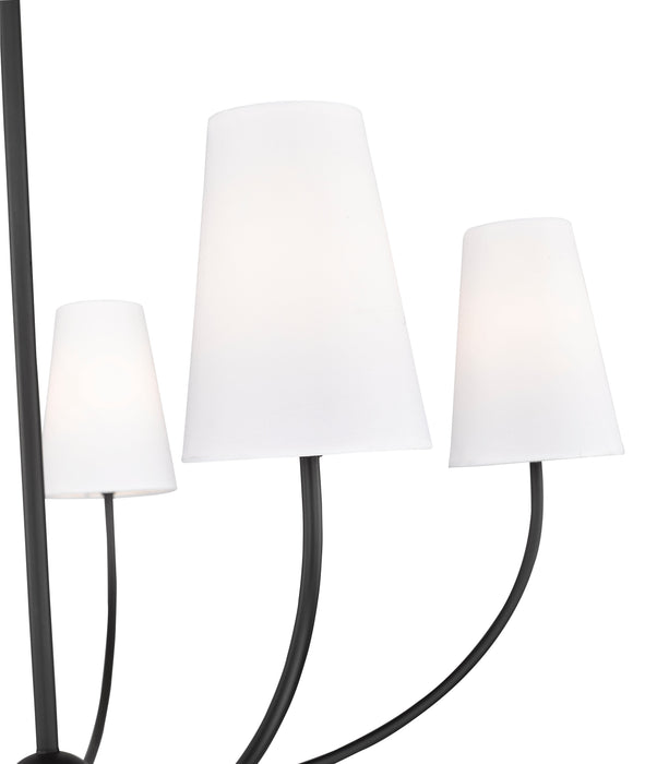 Chandelier Z-Lite 3040-32MB Matte Black Shannon 5 Light Chandelier Z-Lite