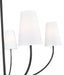Chandelier Z-Lite 3040-32MB Matte Black Shannon 5 Light Chandelier Z-Lite