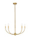 Chandelier Z-Lite 3040-32RB Rubbed Brass Shannon 5 Light Chandelier Z-Lite