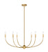 Chandelier Z-Lite 3040-42RB Rubbed Brass Shannon 6 Light Chandelier Z-Lite