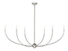 Chandelier Z-Lite 3040-62BN Brushed Nickel Shannon 6 Light Chandelier Z-Lite