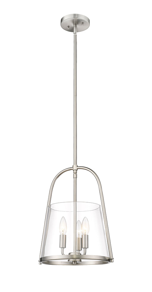 Pendant Z-Lite 3041P12-BN Brushed Nickel Archis 3 Light Pendant Z-Lite