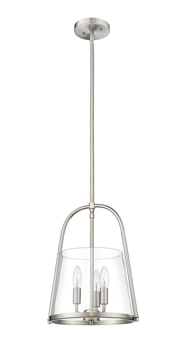 Pendant Z-Lite 3041P12-BN Brushed Nickel Archis 3 Light Pendant Z-Lite