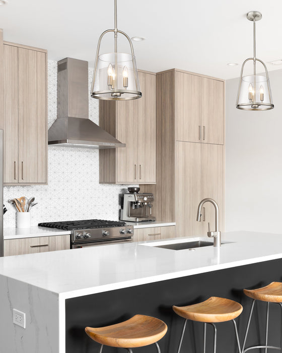 Pendant Z-Lite 3041P12-BN Brushed Nickel Archis 3 Light Pendant Z-Lite