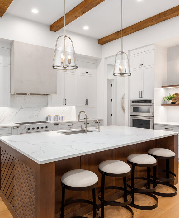 Pendant Z-Lite 3041P12-BN Brushed Nickel Archis 3 Light Pendant Z-Lite