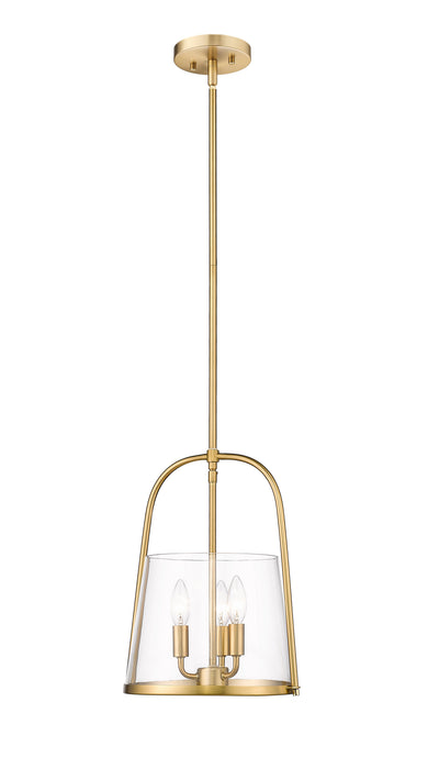 Pendant Z-Lite 3041P12-MGLD Modern Gold Archis 3 Light Pendant Z-Lite