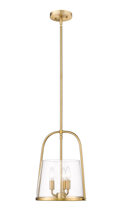 Pendant Z-Lite 3041P12-MGLD Modern Gold Archis 3 Light Pendant Z-Lite
