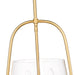 Pendant Z-Lite 3041P12-MGLD Modern Gold Archis 3 Light Pendant Z-Lite