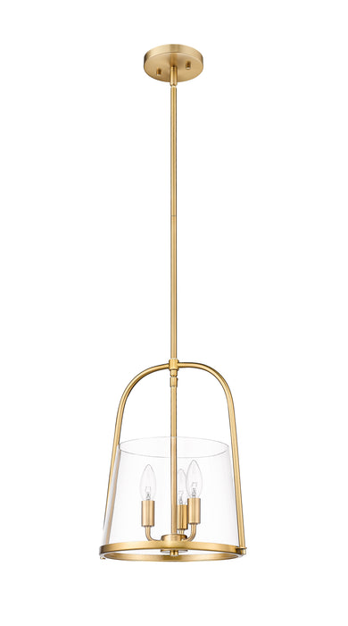 Pendant Z-Lite 3041P12-MGLD Modern Gold Archis 3 Light Pendant Z-Lite