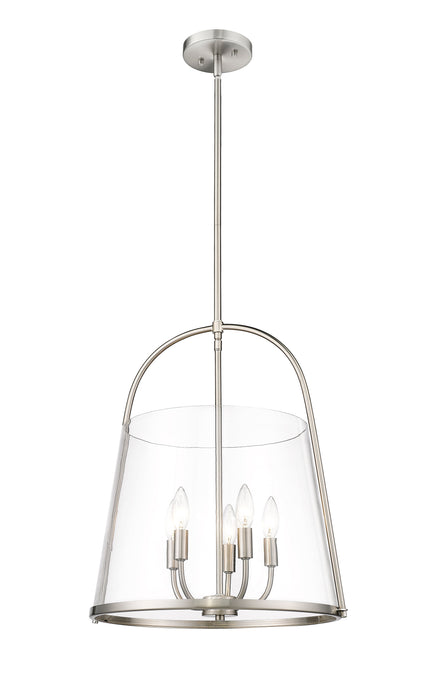 Pendant Z-Lite 3041P18-BN Brushed Nickel Archis 5 Light Pendant Z-Lite