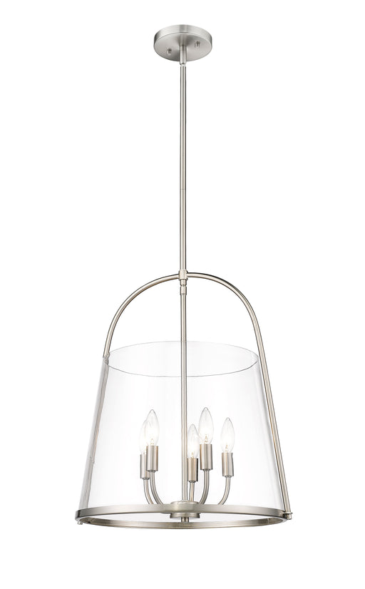 Pendant Z-Lite 3041P18-BN Brushed Nickel Archis 5 Light Pendant Z-Lite