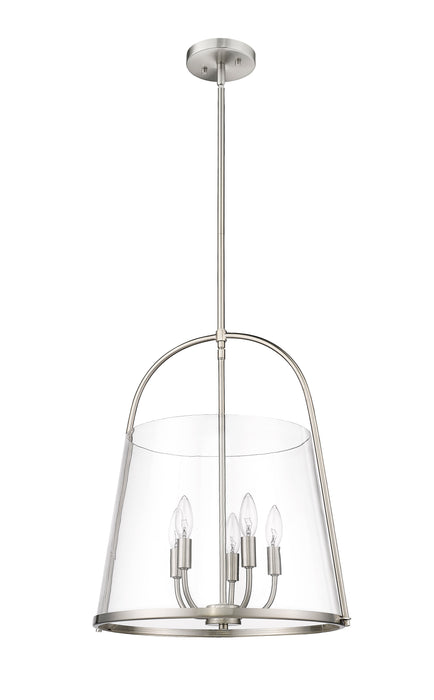 Pendant Z-Lite 3041P18-BN Brushed Nickel Archis 5 Light Pendant Z-Lite