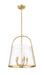Pendant Z-Lite 3041P18-MGLD Modern Gold Archis 5 Light Pendant Z-Lite