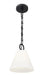 Pendant Z-Lite 3042P10-MB Matte Black Alaric 1 Light Pendant Z-Lite