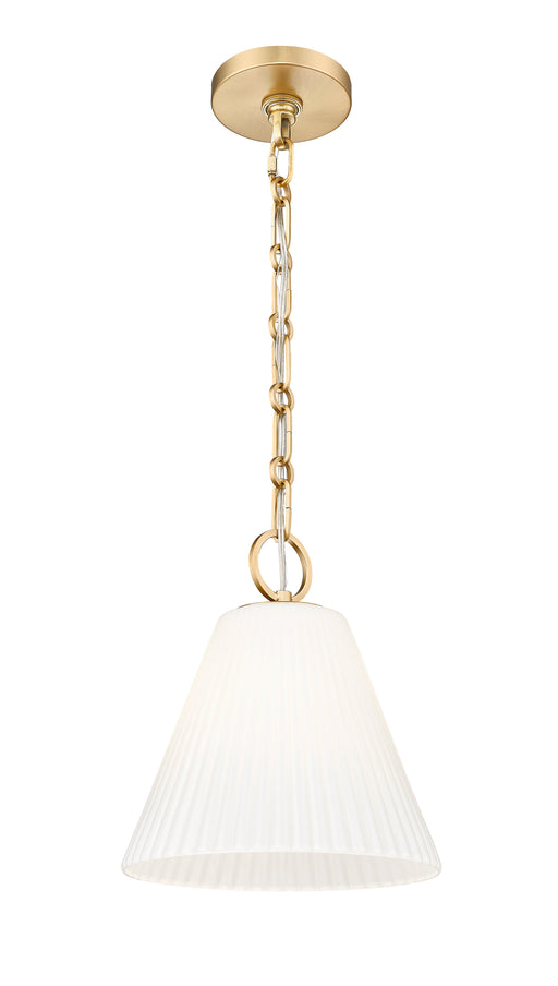 Pendant Z-Lite 3042P10-MGLD Modern Gold Alaric 1 Light Pendant Z-Lite