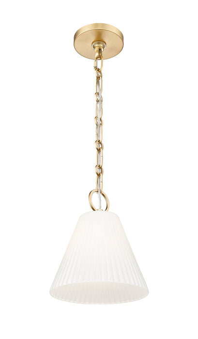 Pendant Z-Lite 3042P10-MGLD Modern Gold Alaric 1 Light Pendant Z-Lite
