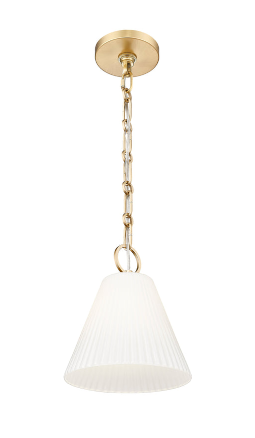 Pendant Z-Lite 3042P10-MGLD Modern Gold Alaric 1 Light Pendant Z-Lite