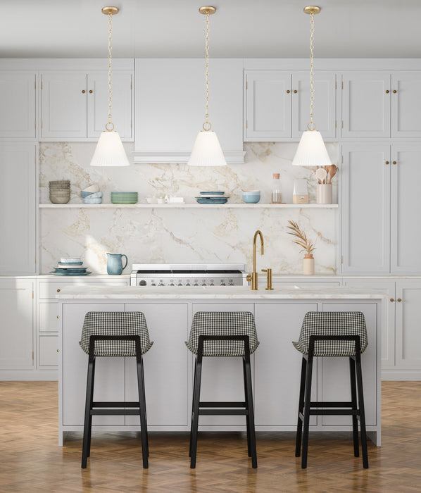 Pendant Z-Lite 3042P10-MGLD Modern Gold Alaric 1 Light Pendant Z-Lite