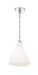 Pendant Z-Lite 3042P10-PN Polished Nickel Alaric 1 Light Pendant Z-Lite