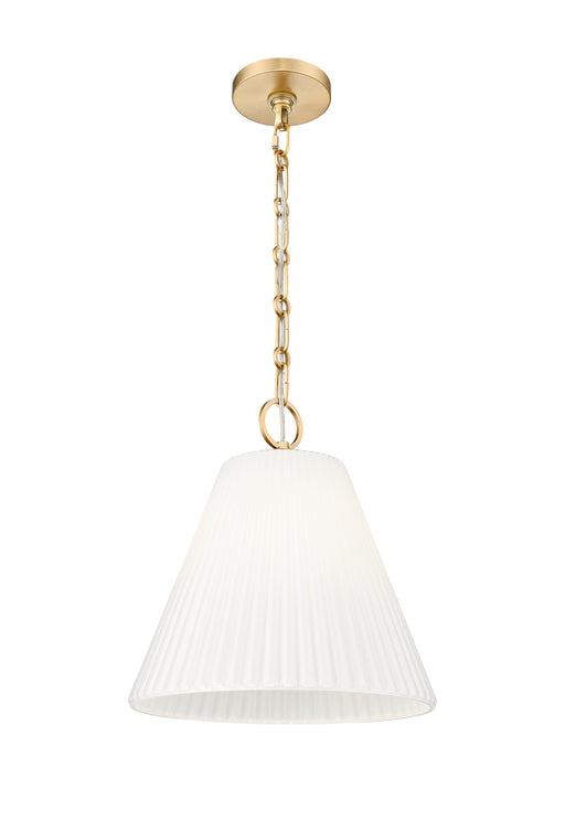 Pendant Z-Lite 3042P14-MGLD Modern Gold Alaric 1 Light Pendant Z-Lite