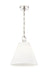 Pendant Z-Lite 3042P14-PN Polished Nickel Alaric 1 Light Pendant Z-Lite
