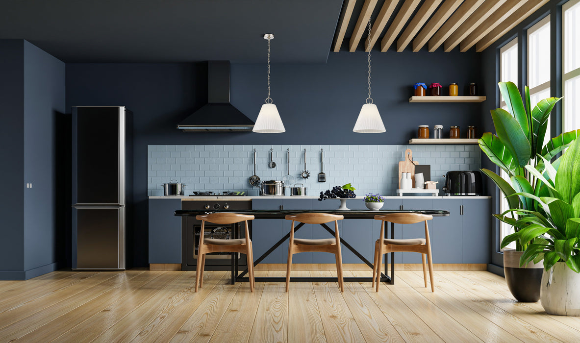 Pendant Z-Lite 3042P14-PN Polished Nickel Alaric 1 Light Pendant Z-Lite