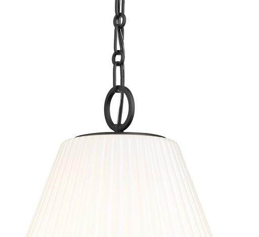 Pendant Z-Lite 3042P18-MB Matte Black Alaric 3 Light Pendant Z-Lite