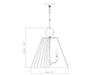 Pendant Z-Lite 3042P18-MB Matte Black Alaric 3 Light Pendant Z-Lite